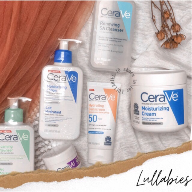 cerave renewing sa cleanser shopee
