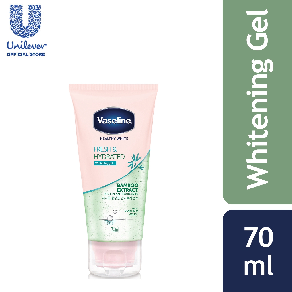 Vaseline Healthy White Fresh & Hydrated Whitening Gel 70ml Shopee