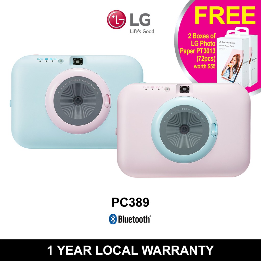 lg pocket photo snap paper