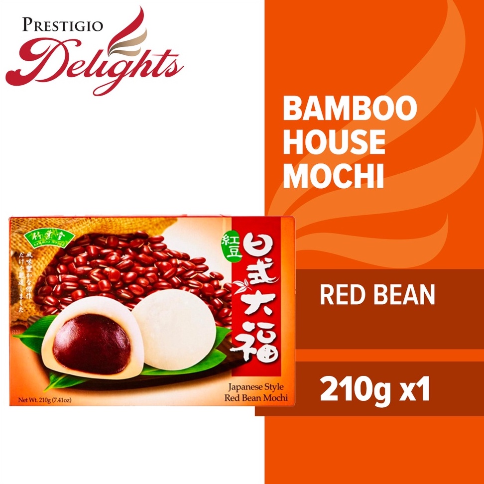 Bamboo House Red Bean Mochi (210g) | Shopee Singapore