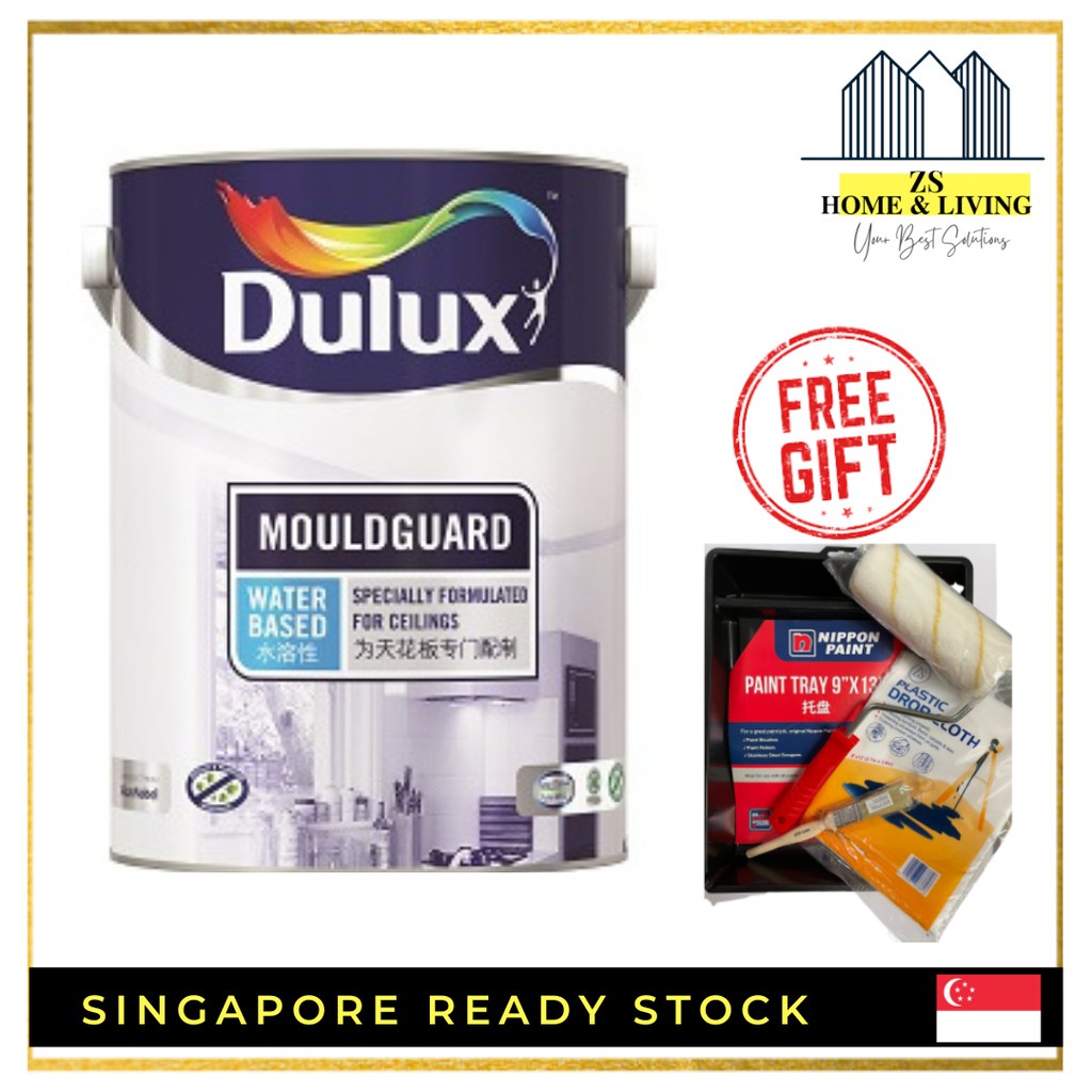 DULUX MOULDGUARD 5L ANTI MOULD PAINT Shopee Singapore