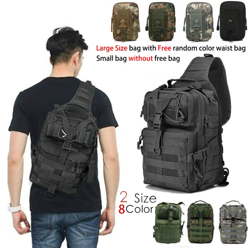 military tactical assault pack sling backpack