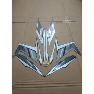  Honda Vario Techno 110 CBS Striping List Body 2011 - Black 