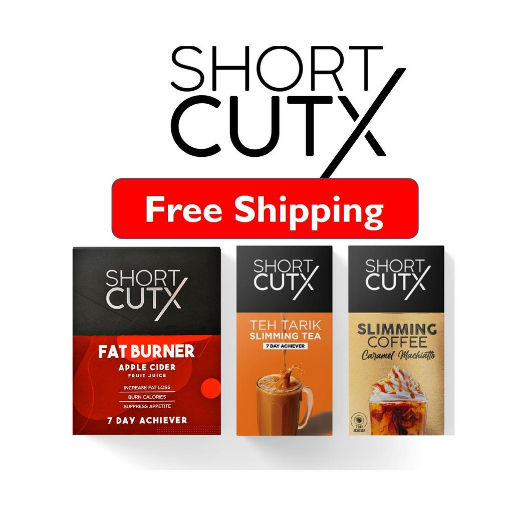 [SG Ready Stocks] Shortcutx Apple Cider Weight Loss Fat Burner Fruit Juice Slimming Tea Teh Tarik (Ready To Drink)