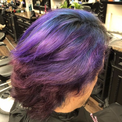 Fog purple Hair Color Dye Professional Colour Cream 100ml /雾紫色 /haze purple  | Shopee Singapore