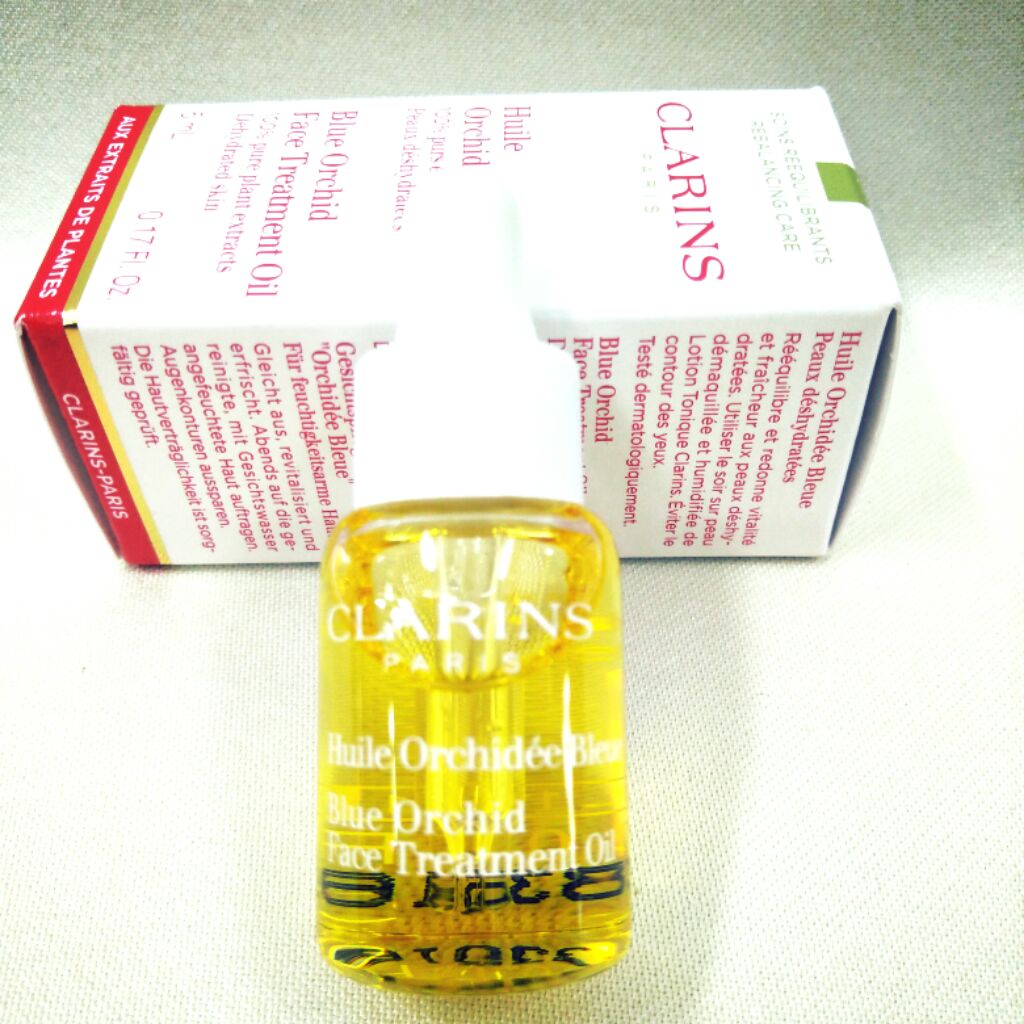 Clarins Huile Blue Orchid Face Treatment Oil 5ml Shopee Singapore