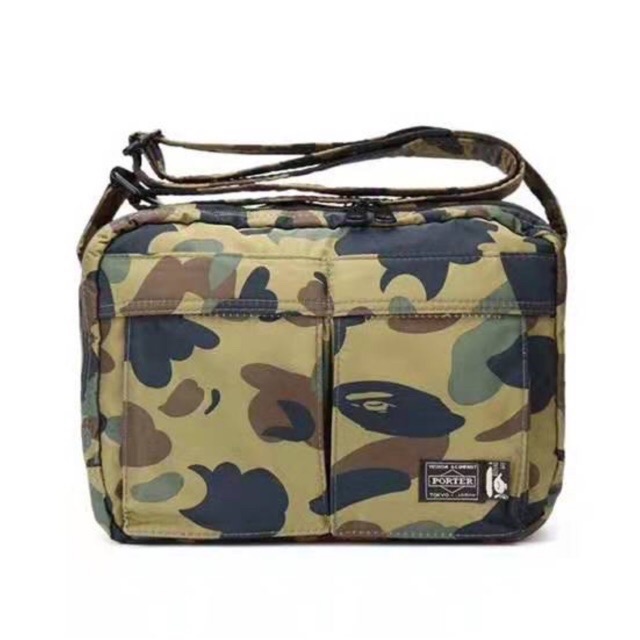 bape x porter shoulder bag