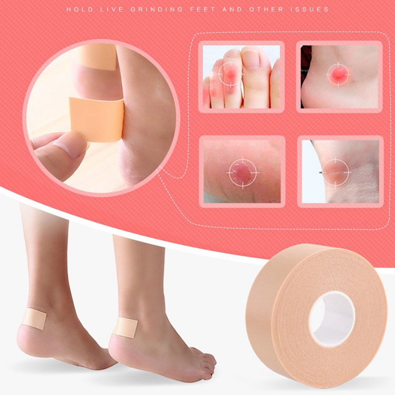 Foot Heel Sticker Skin Bandage with Extra Templates Anti-wear Blister Pads gift