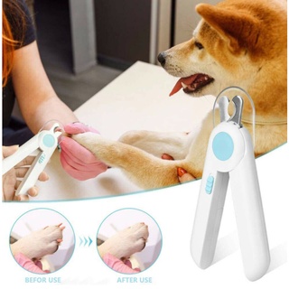 Pet Nail Clipper with LED Light, Nail Cutter Kit Clippers with Nail File for Dogs Cats and Rabbits #5