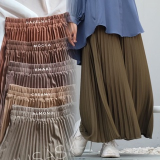 Premium Pleated Skirt/Umbrella Pleated Skirt