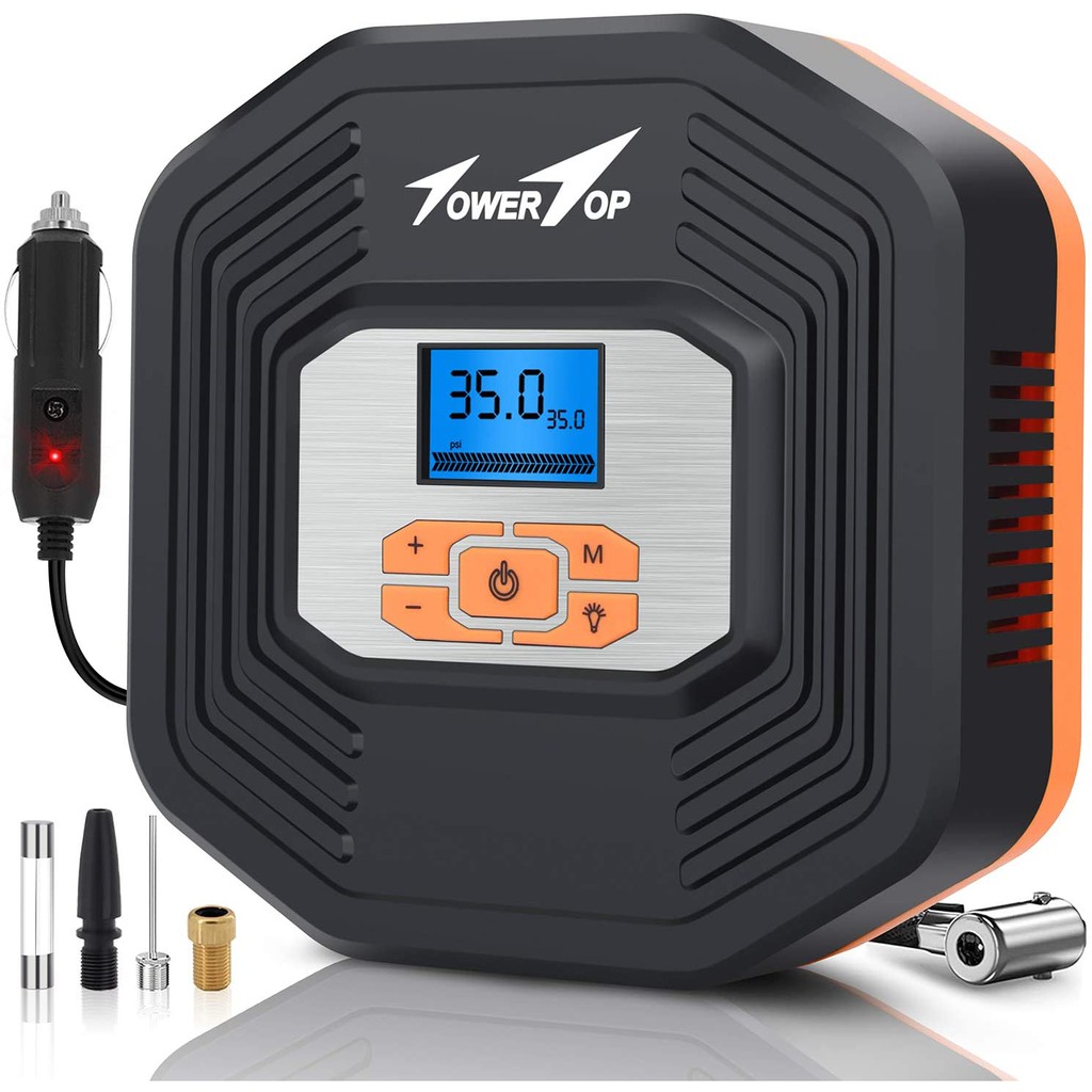 portable digital tire inflator