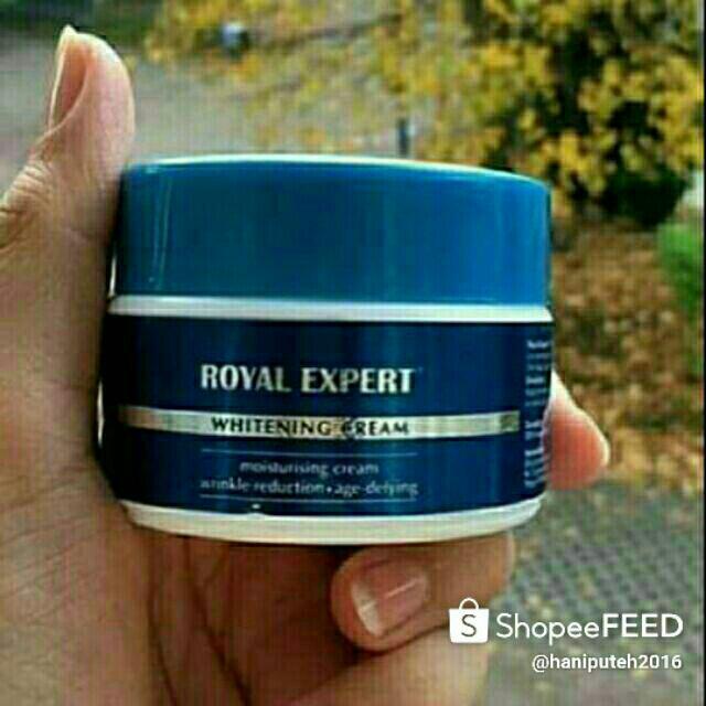 Blue Box Whitening Cream 50ml Royal Lama Shopee Singapore