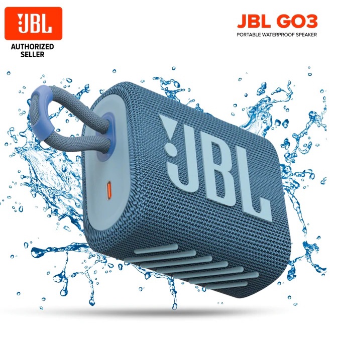 JBL GO 3 Portable Bluetooth Speaker Waterproof & Dustproof SG
