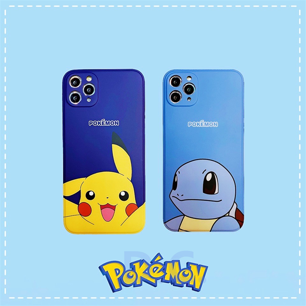 Pokemon Go Pikachu Monsters Silicone Cover Apple Iphone 12 11 Pro Max Mini Iphone Xs Max Xr X Soft Shockproof Phone Case Shopee Singapore