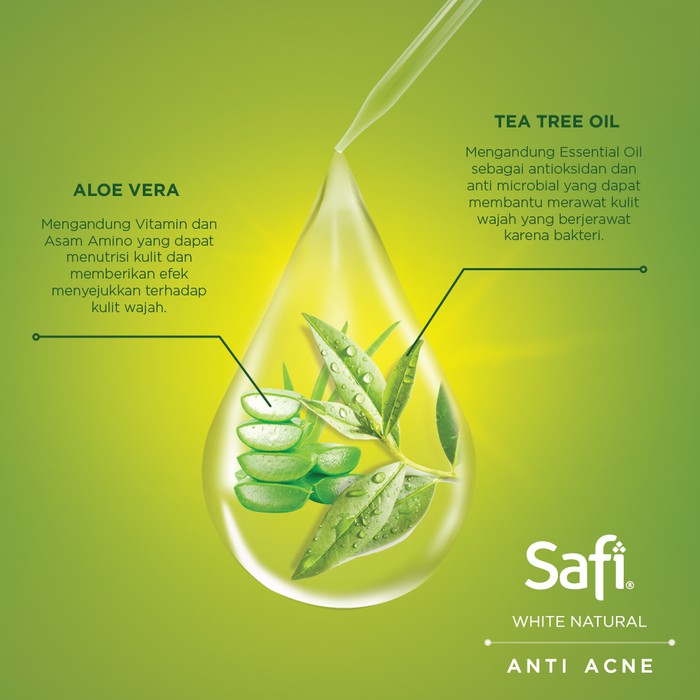 safi acne cream tea tree oil