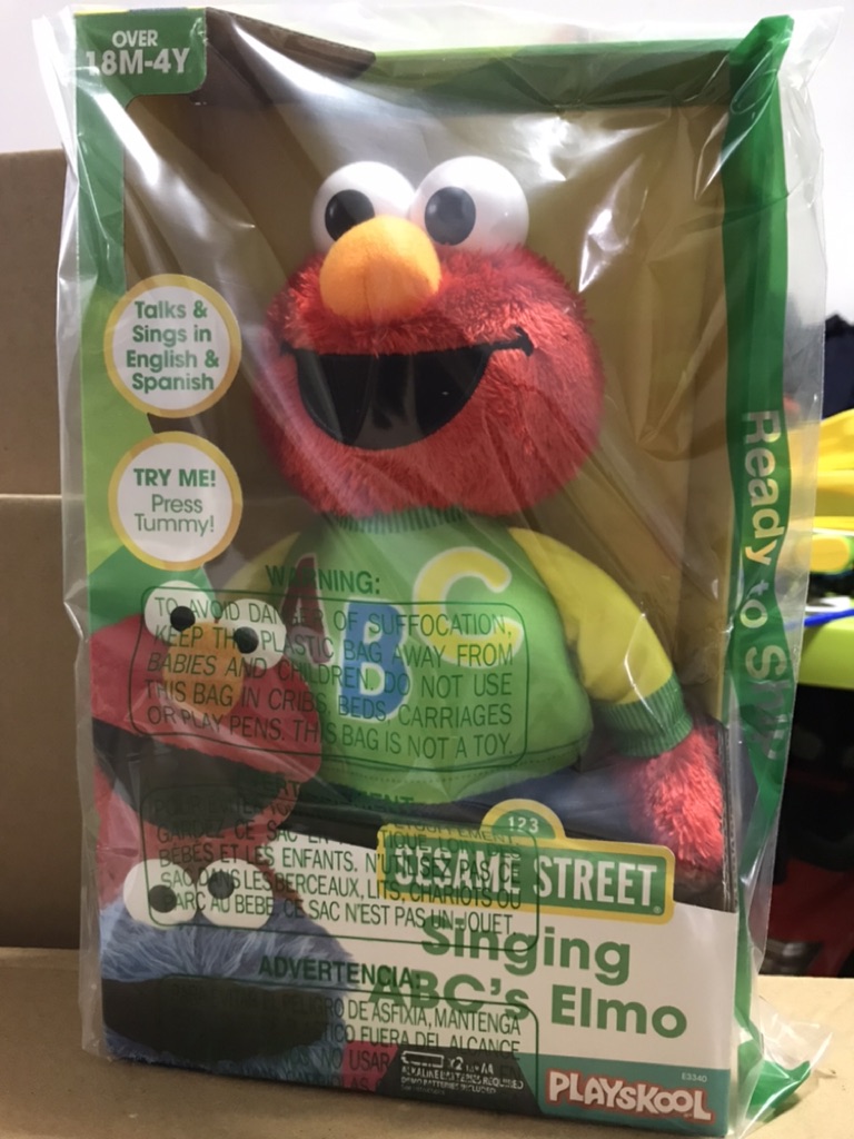 abc elmo doll