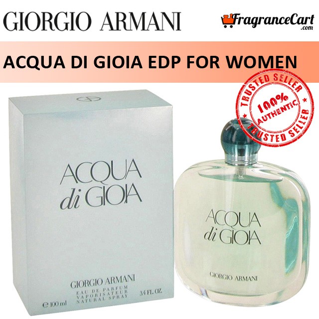 Giorgio Armani Acqua Di Gioia Edp For Women 100ml Tester Eau De Parfum Ga Aqua Brand New 100 Authentic Perfume Shopee Singapore