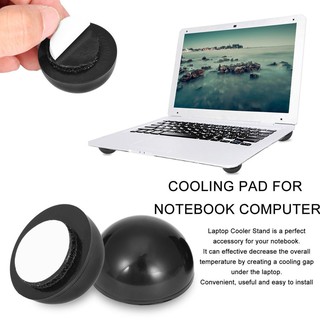 NEW Portable Laptop Notebook Cooling Ball Cooler Stand With Skidproof Pad
