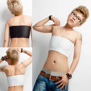 Image of NEW Breathable Strapless Chest Breast Binder Trans Lesbian Tomboy Cosplay