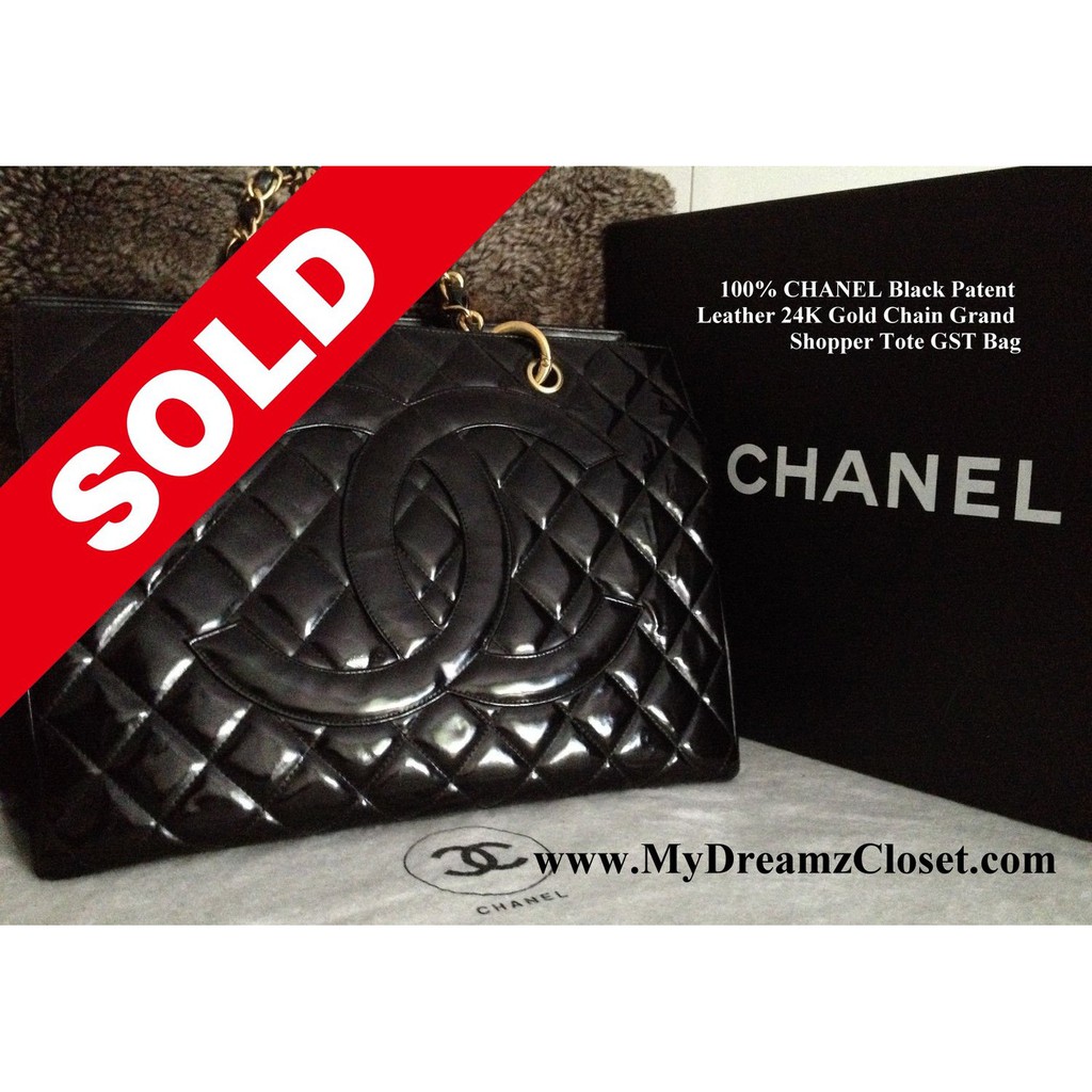 chanel purse with gold chain