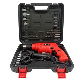 {SG In-Stock}Power Tools High Quality Electric Drilling Machines 850W 13MM Impact Drill With Free Bits-Fast Delivery