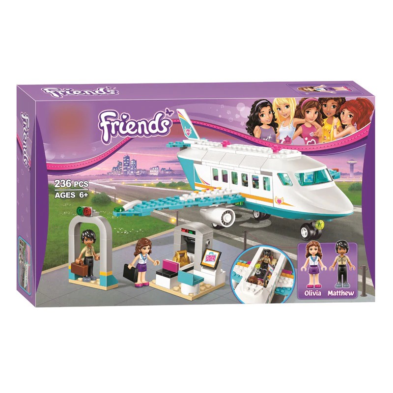 lego friends plane