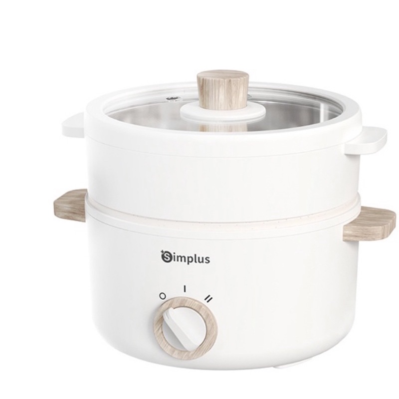 simplus-electric-cooker-with-steamer-multicooker-shopee-singapore