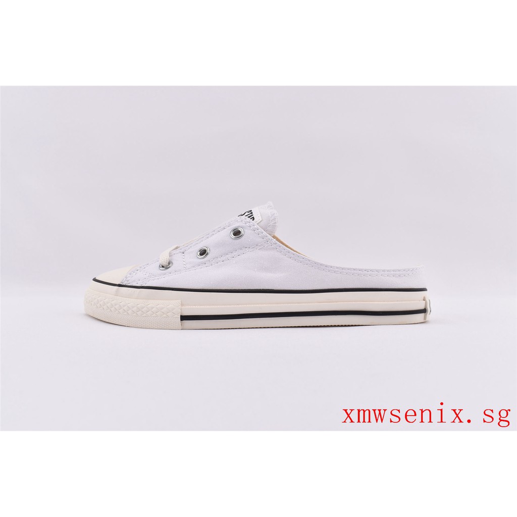 Ready stock CONVERSE All Star Mule Slip OX One-legged lazy half-drag |  Shopee Singapore