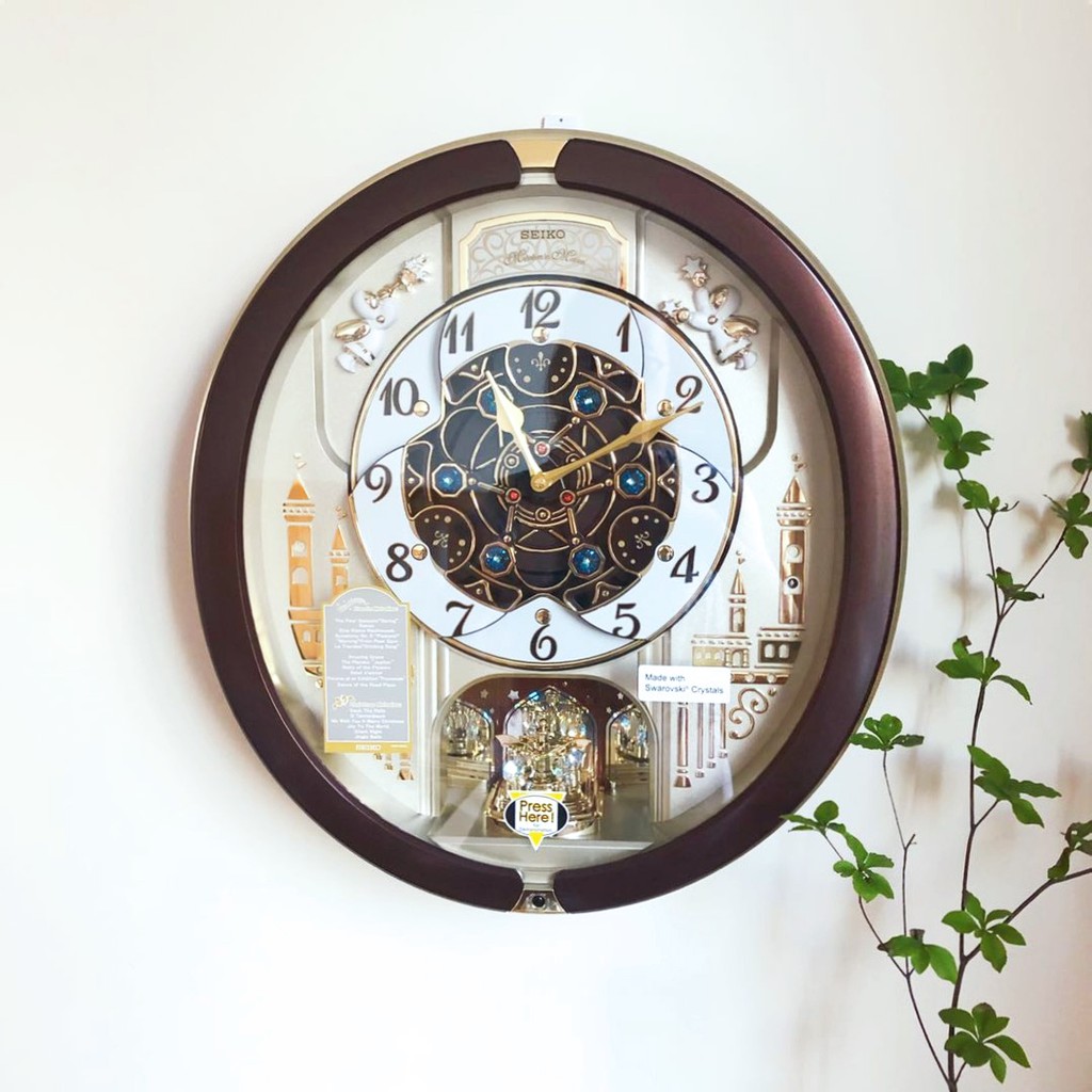 Seiko QXM291B Premium Wall Clock | Shopee Singapore