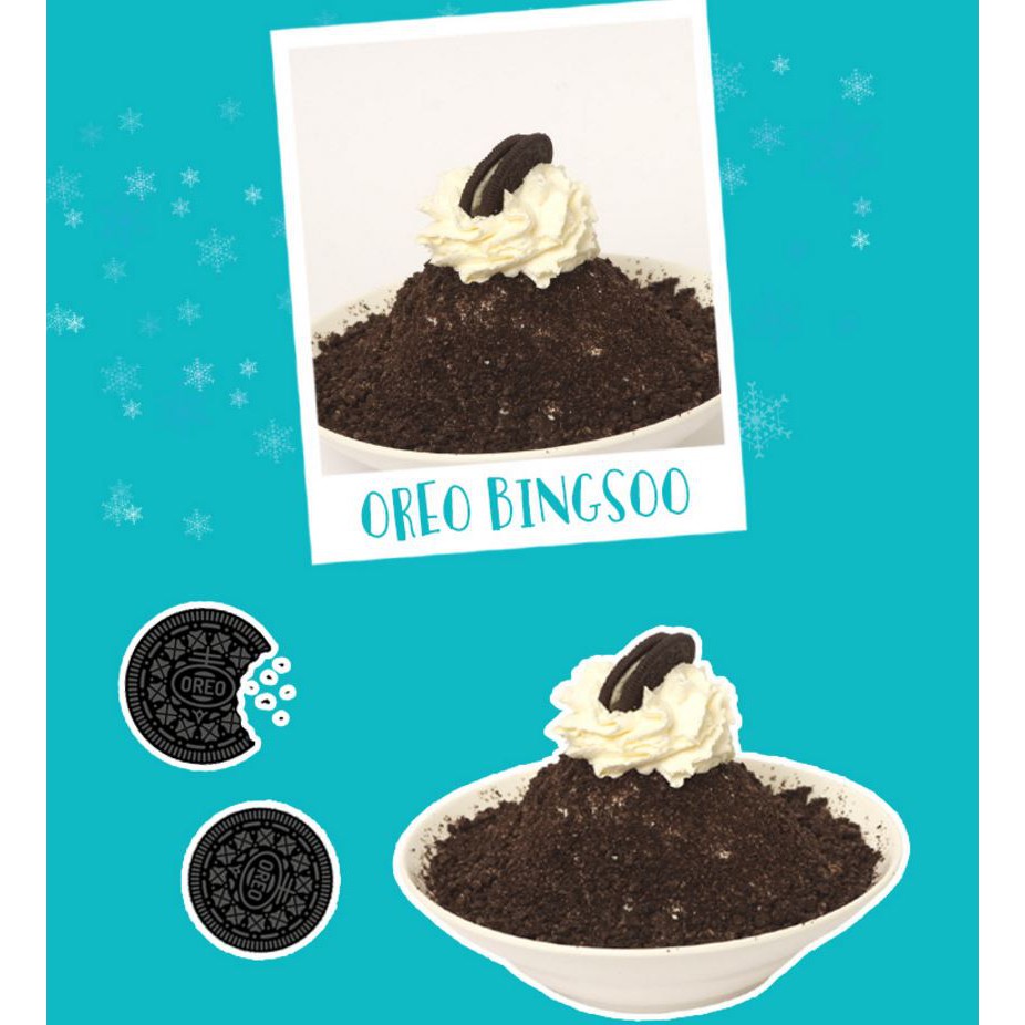 ICE LAB CAFE Oreo Bingsu [Available at Orchard & Bugis] Shopee Singapore