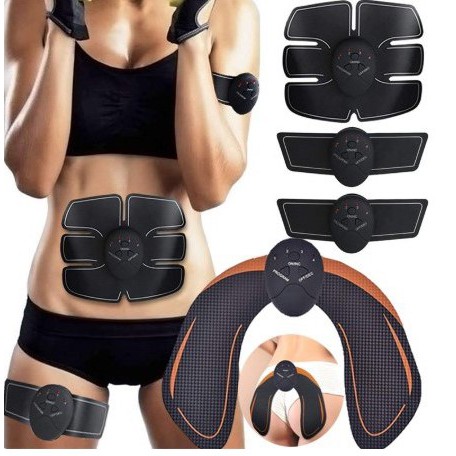 Smart Abs Stimulator Set Abdominal Trainer Male Women's Ab Muscle Exerciser