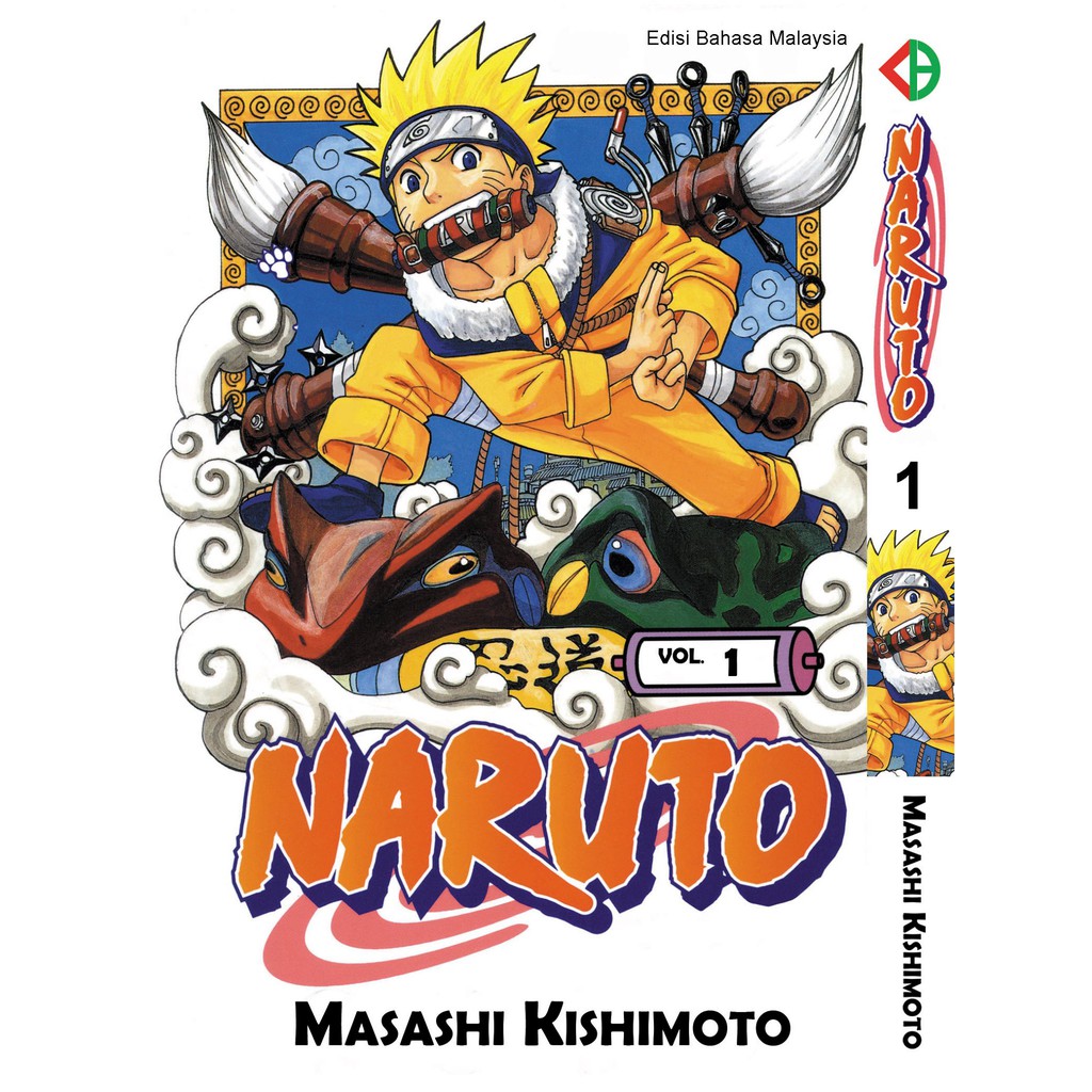 Naruto (Bm Comic) Vol.1-18 | Shopee Singapore