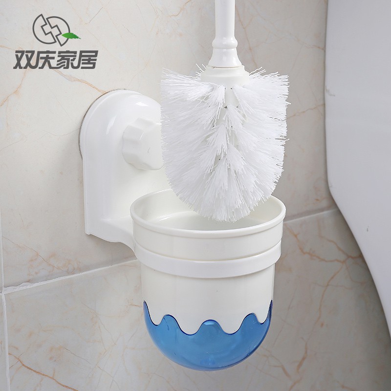 double toilet brush