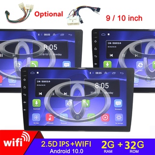2din Car Multimedia Android 10.0 Car Audio Radio Split Screen Wifi/GPS Bluetooth 2GB+32GB Video Mp5 Player Universal Isuzu/Toyota