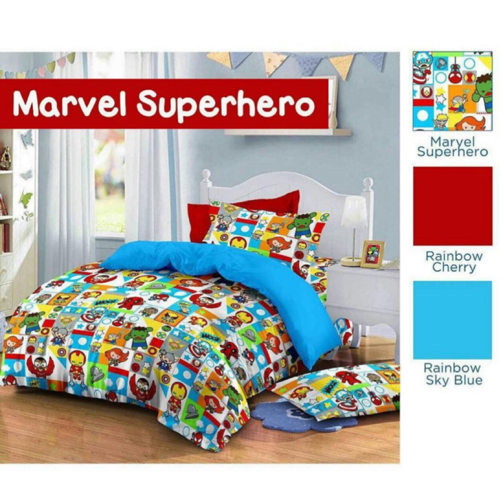 superhero bed sheet