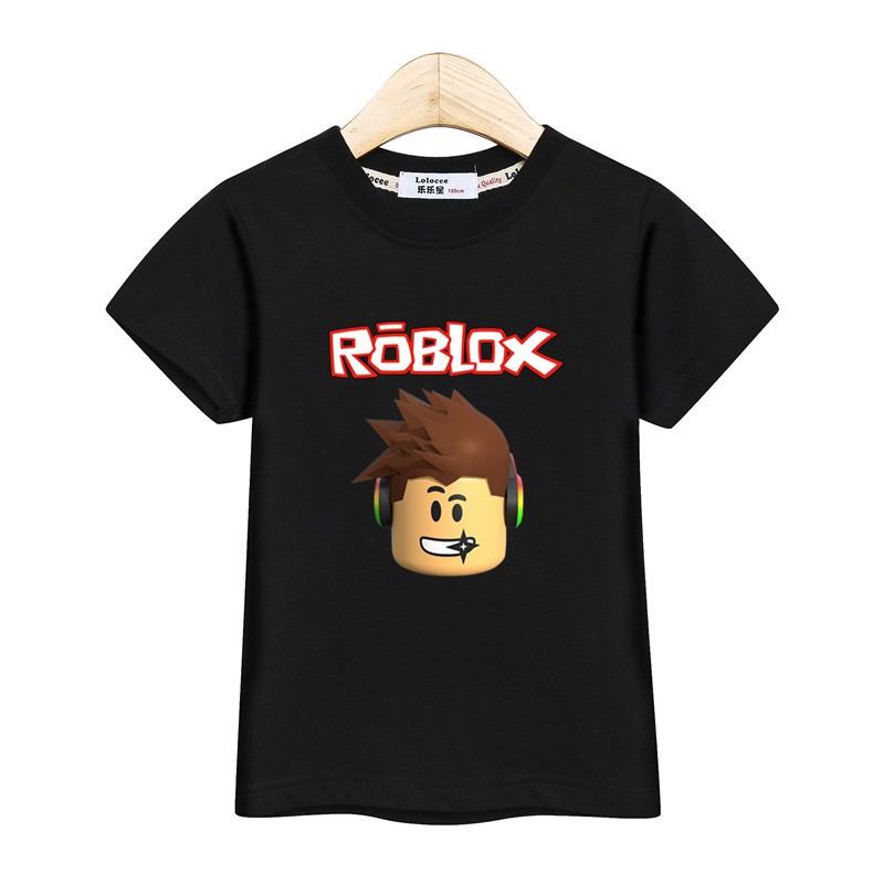 2019 Boys New Tops Roblox Fashion Tshirt Kids Short Sleeve Shirt Baby Clothes - elmo outfit pants roblox