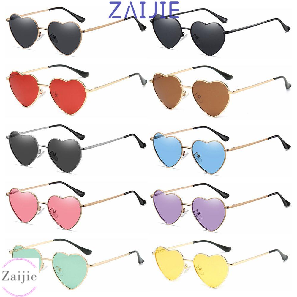 heart sunglasses metal
