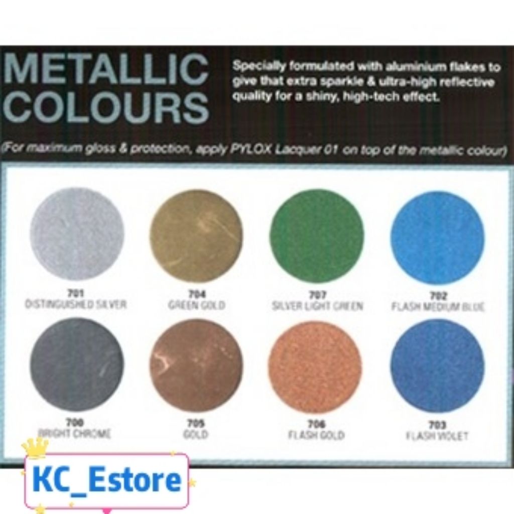 NIPPON PAINT PYLOX SPRAY PAINT 400CC [METALLIC/Heat Resistant/AntiRust