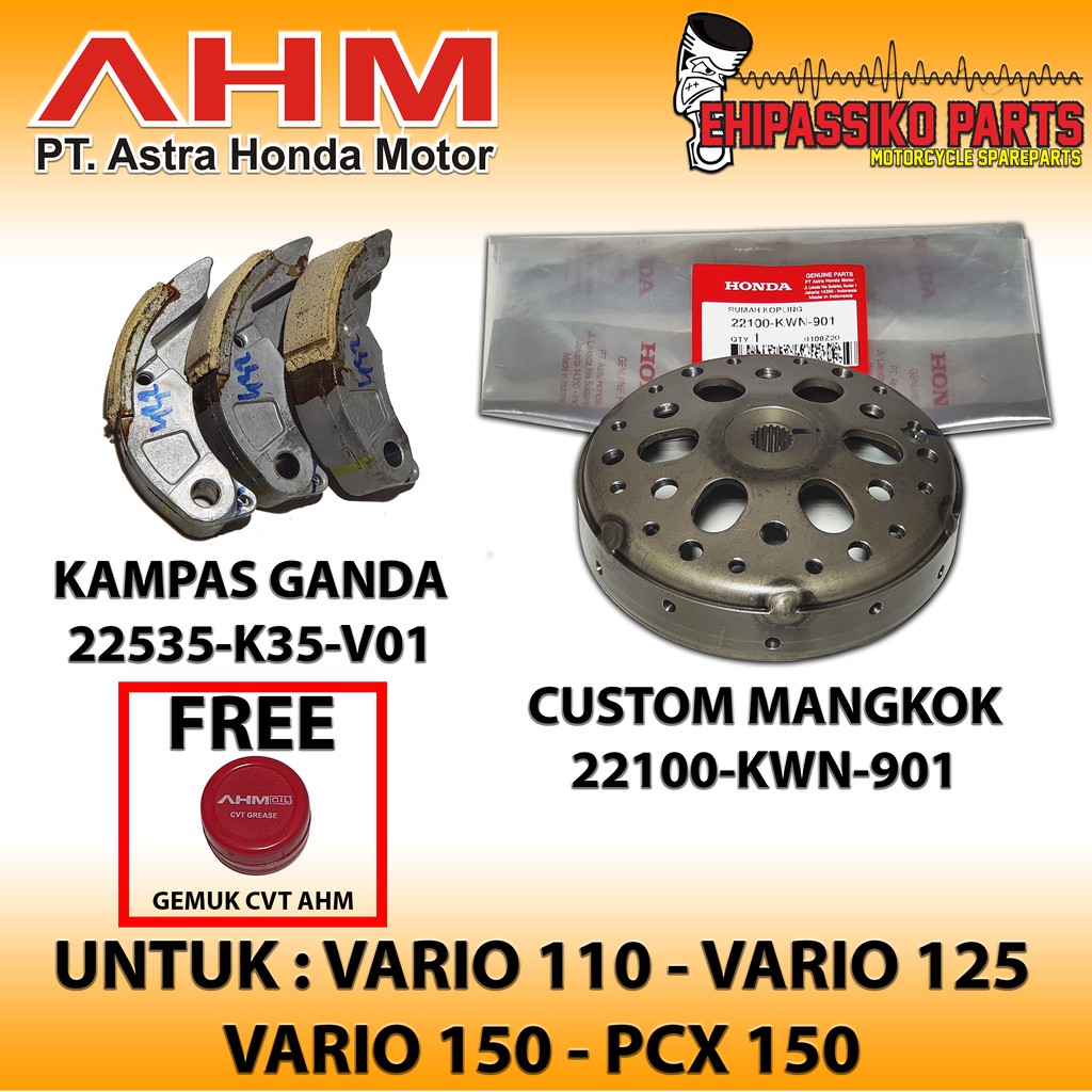 Custom Package Double Bowl Vario 110 Vario 125 Vario