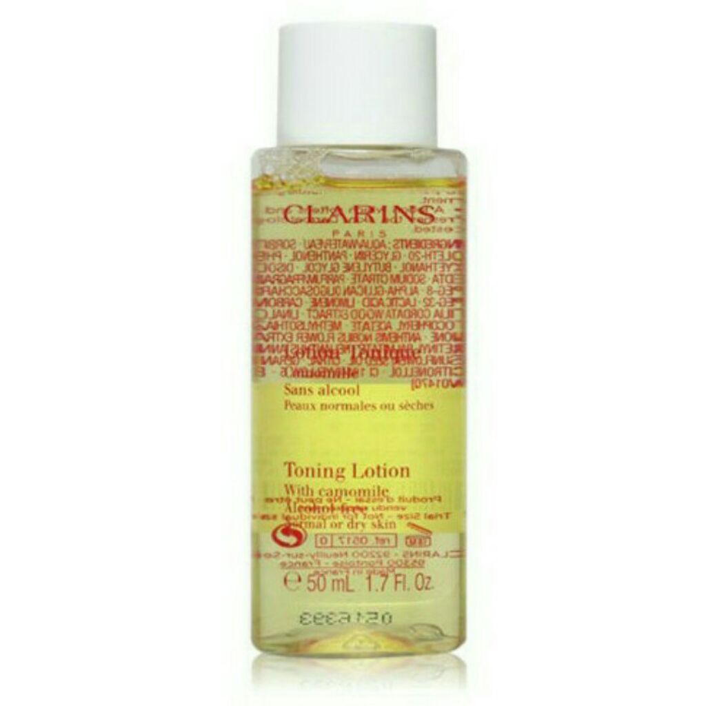 clarins toning lotion with camomile