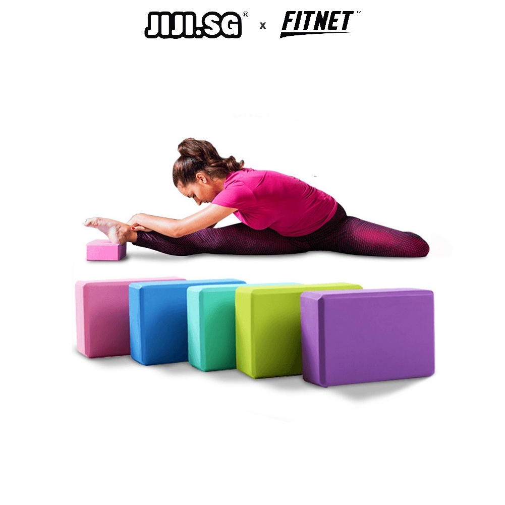 (JIJI.SG x Yoga Block High Density EVA Foam Shopee Singapore