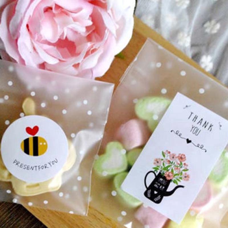 Cello Cellophane Wedding Party Favour Sweet Macarons Lipstick Gift Craft Bag