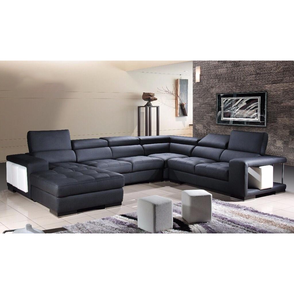 CORNER SOFA / L-SHAPE SOFA / EXTRA LARGE LIVING ROOM SOFA | Shopee ...