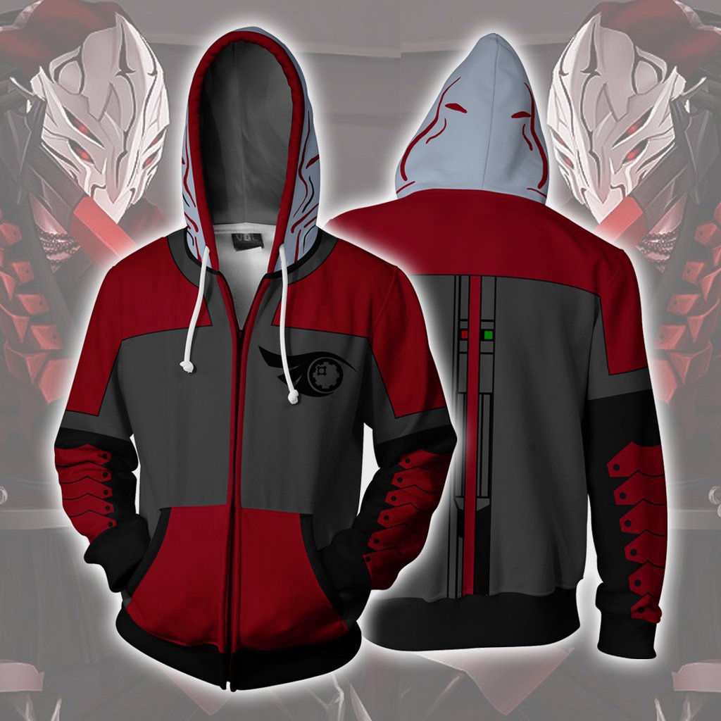 rwby zipper hoodie