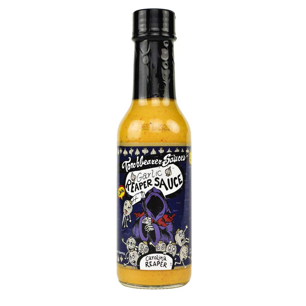 Torchbearer Sauces Garlic Reaper Sauce, 5 ounces - Carolina Reaper