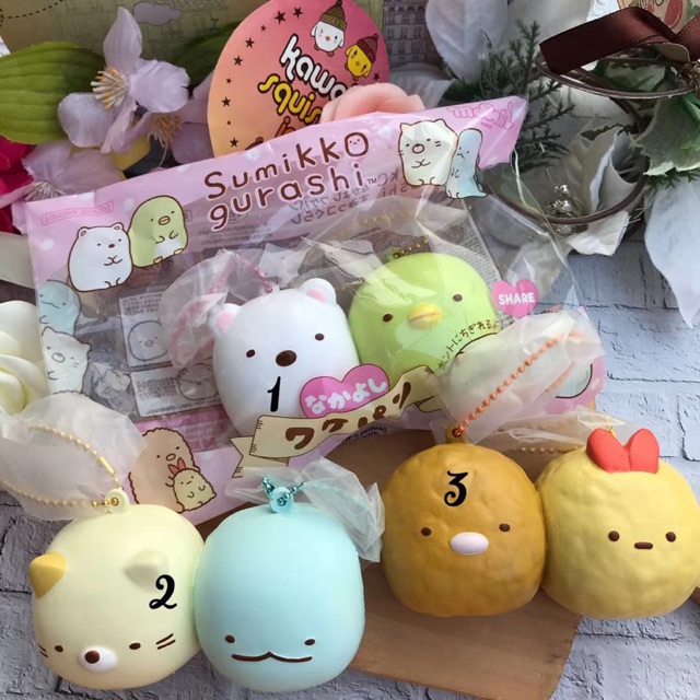 sumikko gurashi bread plush