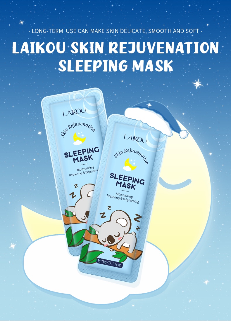 LAIKOU Skin Rejuvenation Sleeping Mask 3gm - 15pcs 4617008471eb9d898e99bd2d11b81173