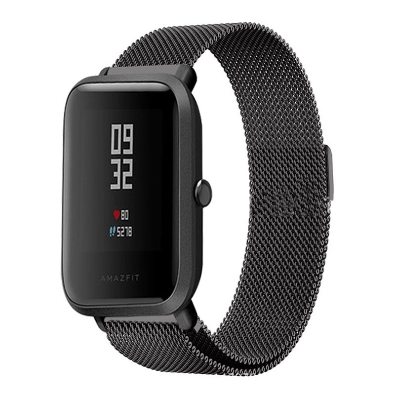 amazfit bip stainless steel strap