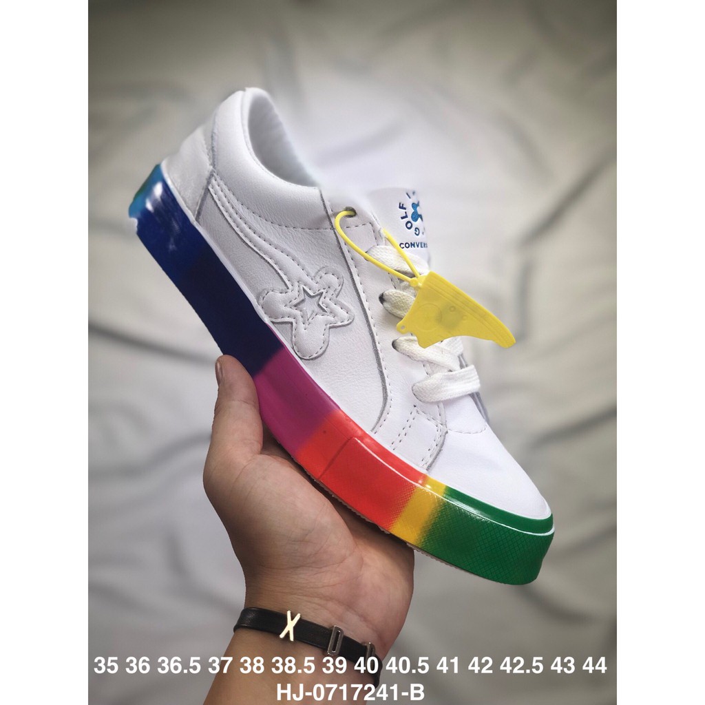 golf le fleur rainbow shoes