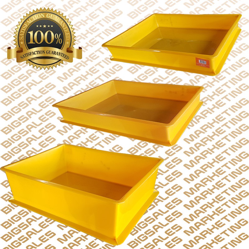 BIGSALES Stackable Plastic Food Grade Tray / Bread,Cake,Bakery Tray